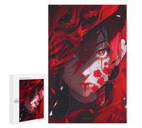 Puzzle 1000 PCS para adultos Red Dragon Eye para adolescentes rompecabezas juguetes decoración de pared análisis y lógica regalos de Navidad y cumpleaños 1000 PCS