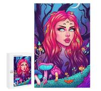 Puzzle 1000 PCS para adultos Retrato del bosque encantado -4 juguetes rompecabezas decoración de pared, pero divertido y humorístico, regalos de cumpleaños únicos 1000 PCS