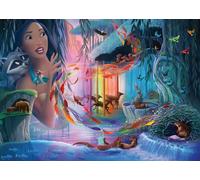 Puzzle 1000 pieces Pocahontas, Collection Disney Princesses, des 14 ans, Disney,