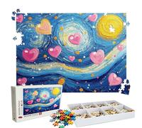 Puzzle 1000 Piezas | Abstracto Amar Puzzle 1000 Piezas Adultos | Encajan Perfectamente | sin Polvo | Rompecabezas Madera para Toda la Familia | Rompecabezas XL para Expertos | Regalo Mujer W3H-600