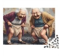 Puzzle 1000 Piezas Abuelas Divertidas para Adultos Papel Rompecabezas Humorístico Decoración Hogar 70x50cm/1000pcs