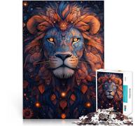 Puzzle 1000 Piezas Adulto “león Sagrado” Hecho de Papel,para Mayores de 14 años Corte de precisión Regalo para cumpleaños。tamaño:26x38cm/10.24x14.96pulgada
