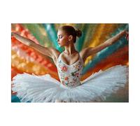 Puzzle 1000 Piezas Adultos Ballet Puzzle para Adultos Mujer Rompecabezas Juguetes Educativos Regalos Originales para Mujer, Rompecabezas Entretenimiento Creativo, Divertido Familia Juego 75x50cm F-41