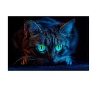 Puzzle 1000 Piezas Adultos Gato Puzzle para Adultos Animales Rompecabezas Juguetes Educativos Regalos Originales para Mujer Rompecabezas Entretenimiento Creativo Divertido Familia Juego 75x50cm A-06