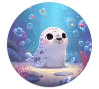 Puzzle 1000 Piezas Adultos Mundo Submarino Descubre Un Universo De Colores Con Tiburones, Corales Y Peces Tropicales. Piezas Resistentes Y Diseño Detallado. Ideal Para Relajarse, Mejorar La Concentrac
