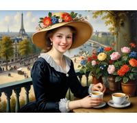 Puzzle 1000 Piezas Adultos nobleza Europea, Rompecabezas Adultos Dificil 75x50cm, Estimula la Concentración y Antiestrés, Juego de Habilidad para Toda la Familia