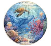 Puzzle 1000 Piezas Adultos Océano Profundo Descubre Criaturas Y Paisajes Submarinos En Este Puzzle De Alta Dificultad. Material Duradero Y Detalles Precisos Amantes De Los Desafíos Ment