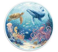Puzzle 1000 Piezas Adultos Océano Y Fantasía Combinación De Realidad Y Elementos Míticos Como Sirenas Y Ciudades Sumergidas. Diseño Creativo Y Material De Calidad. Ideal Para Estimular La Imaginación.