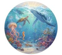 Puzzle 1000 Piezas Adultos Océano Y Fantasía Combinación De Realidad Y Elementos Míticos Como Sirenas Y Ciudades Sumergidas. Diseño Creativo Y Material De Calidad. Ideal Para Estimular La Imaginación.