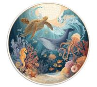 Puzzle 1000 Piezas Adultos Océano Y Fantasía Combinación De Realidad Y Elementos Míticos Como Sirenas Y Ciudades Sumergidas. Diseño Creativo Y Material De Calidad. Ideal Para Estimular La Imaginación.