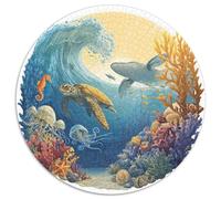 Puzzle 1000 Piezas Adultos Océano Y Fantasía Combinación De Realidad Y Elementos Míticos Como Sirenas Y Ciudades Sumergidas. Diseño Creativo Y Material De Calidad. Ideal Para Estimular La Imaginación.