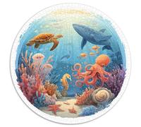 Puzzle 1000 Piezas Adultos Océano Y Fantasía Combinación De Realidad Y Elementos Míticos Como Sirenas Y Ciudades Sumergidas. Diseño Creativo Y Material De Calidad. Ideal Para Estimular La Imaginación.