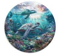 Puzzle 1000 Piezas Adultos Océano Y Fantasía Combinación De Realidad Y Elementos Míticos Como Sirenas Y Ciudades Sumergidas. Diseño Creativo Y Material De Calidad. Ideal Para Estimular La Imaginación.