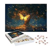 Puzzle 1000 Piezas Adultos, Puzzle Mariposa con Exquisita Caja de Embalaje, 1000 Piezas Rompecabezas Desafiante para Adultos, Rompecabezas Árbol para Toda la Familia, Regalo Mujer y Hombres, -8854