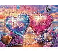 Puzzle 1000 Piezas Adultos, Rompecabezas de Madera 75 x 50 cm Gran Detalle y Colores Vivos - Un Desafío Divertido para Familia y Amigos, Actividad Creativa y Regalo Educativo, sueño Amar f0-766