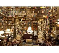 Puzzle 1000 Piezas Amplia Biblioteca con Variedad De Libros 75 * 50Cm