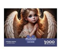 Puzzle 1000 Piezas Ángel Niño Oración - Adultos, Regalo, Decoración Pared, 52x38cm
