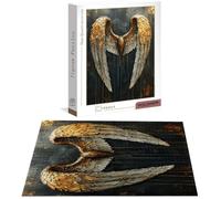 Puzzle 1000 Piezas Ángel Rompecabezas para Adultos, un Rompecabezas Desafiante, Juegos de Puzzle para Toda la Familia, Letras en la Parte Posterior, Decoración del Hogar, Regalos Navidad ala B-8084