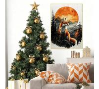 Puzzle 1000 Piezas Animal Rompecabezas para Adultos, un Rompecabezas Desafiante, Juegos de Puzzle para Toda la Familia, Letras en la Parte Posterior, Decoración del Hogar, Regalos Navidad Zorro B-3359