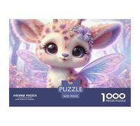 Puzzle 1000 Piezas Animales Salvajes Bosque Adultos, Antiestrés, Decoración Hogar 70x50cm