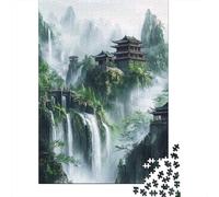 Puzzle 1000 Piezas Antiguo Templo Chino Rompecabezas 70x50cm/1000pcs Regalos para Adultos Y Niños DIY Creative Intelectual Desafío
