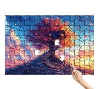 Puzzle 1000 Piezas Árbol, Rompecabezas Adultos, Juegos Educativos Familiares, Desafía el Puzzle Montaña Creativo, Conjunto Colorido e Interesante con Caja para Regalo Mujer Decoracion Habitacion B-2
