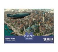 Puzzle 1000 Piezas - Arquitectura Urbana, Arte Arquitectura, Rompecabezas Desafiante, Regalo para Hombres Y Mujeres, 38x26cm/1000pcs