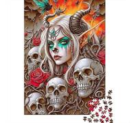 Puzzle 1000 Piezas Arte Della strega Gotica Rompecabezas 70x50cm/1000pcs Regalos para Adultos Y Niños DIY Creative Intelectual Desafío