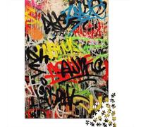 Puzzle 1000 Piezas Arte Graffiti Rompecabezas 38x26cm/1000pcs Regalos para Adultos Y Niños DIY Juegos Únicos De Desafío
