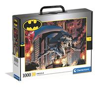 Clementoni Puzzle 1000 Piezas Batman con maletín, Multicolor, M (39678)