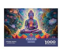 Puzzle 1000 Piezas BudaStatue, Desafío, Juguete Entretenimento Multicolor Nirvana Regalo Creativo para La Relajación Juguete Colorido para Niños De 8 A 12 Años 70x50cm/1000pcs