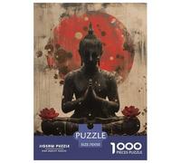 Puzzle 1000 Piezas Buddha Statue, Desafío, Juguete Entretenimento Multicolor Nirvana Juego Familiar Regalo para Adultos Y Niños Mayores De 12 Años 70x50cm/1000pcs