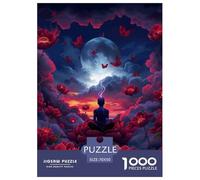 Puzzle 1000 Piezas Buddha Statue Juego Educativo Entretenimento Multicolor Nirvana Regalo, Diversión para Adultos Y Niños Mayores 70x50cm/1000pcs