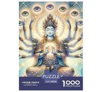 Puzzle 1000 Piezas Buddha Statue Juego Educativo Pasatiempo Creativo Nirvana Juego Familiar Regalo Clásicos para Adultos Y Niños A Partir De 12 Años 38x26cm/1000pcs