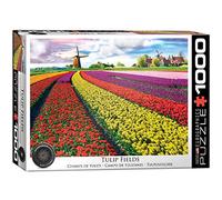 EuroGraphics- Tulip Field-Netherlands Puzzle de 1000 Piezas, Multicolor (A2103336)