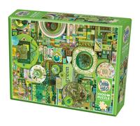 Puzzle 1000 Piezas Cobble Hill Verde Shelley Davies 40059 Calidad USA Azar Cut