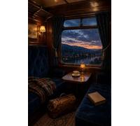 Puzzle 1000 Piezas Compartimento Tren Nocturno Madera