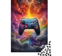 Puzzle 1000 Piezas Controllo di gioco Fantasy Rompecabezas 38x26cm/1000pcs Regalos para Adultos Y Niños Cartón 100% Reciclado Creative Intelectual Desafío