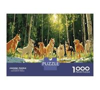 Puzzle 1000 Piezas De Animales En Su Hábitat - Puzzles 1000 Piezas para Adultos Que Buscan Un Reto, Piezas Precisas Y Resistentes 52x38cm/1000pcs