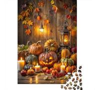 Puzzle 1000 Piezas Decorazioni di Halloween Rompecabezas 52x38cm/1000pcs Regalos para Adultos Y Niños Cartón 100% Reciclado Creative Intelectual Desafío