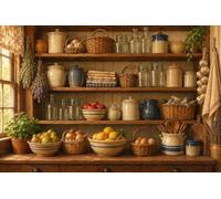 Puzzle 1000 Piezas Despensa Vintage Madera
