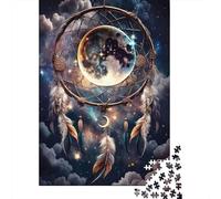 Puzzle 1000 Piezas Dreamcatcher Luna Magia Rompecabezas 70x50cm/1000pcs Regalos para Adultos Y Niños DIY Creative Intelectual Desafío
