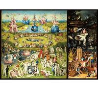 Puzzle 1000 Piezas, El jardín de Las delicias de Hieronymus Bosch, 70 x 50 cm, Puzzle de 1000 Piezas para Adultos, Juguete Educativo Puzzle, Puzzles para Adultos y Niños