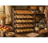 Puzzle 1000 Piezas Estante Fruta Seca Madera