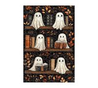 Puzzle 1000 Piezas Estantería Fantasma, Juego Educativo, Desarrolla la Concentraciòn Mentàl y la Logica, 75x50 cm Puzzles 1000 Piezas Adultos