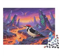 Puzzle 1000 Piezas Estela del Pico Picapinos Rompecabezas De Madera HD para Adultos/Niños 14+ - Juego Desafiante 1000pcs (75x50cm)