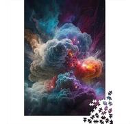 Puzzle 1000 Piezas Explosión de Nebulosa Cósmica Rompecabezas 38x26cm/1000pcs Regalos para Adultos Y Niños DIY Creative Intelectual Desafío