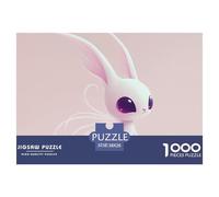 Puzzle 1000 Piezas extraterrestresConejo, Desafío, Juguete Entretenimento Multicolor Animales lindosJuego Familiar Regalo para Adultos Y Niños Mayores De 12 Años 38x26cm/1000pcs