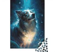 Puzzle 1000 Piezas Fantasía de Perro Submarino Rompecabezas 52x38cm/1000pcs Regalos para Adultos Y Niños DIY Juegos Únicos De Desafío