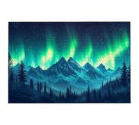 Puzzle 1000 Piezas Fantasía, Puzzle Aurora para Adultos, un Rompecabezas Desafiante para Adultos, Rompecabezas Madera para Toda la Familia, Puzzles con Caja para Decoracion Hogar, Regalo Mujer, -7432